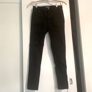 Black Madewell high rise skinny jeans size 29!